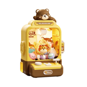 Mini Bear Doll Claw Machine & Gashapon Toy